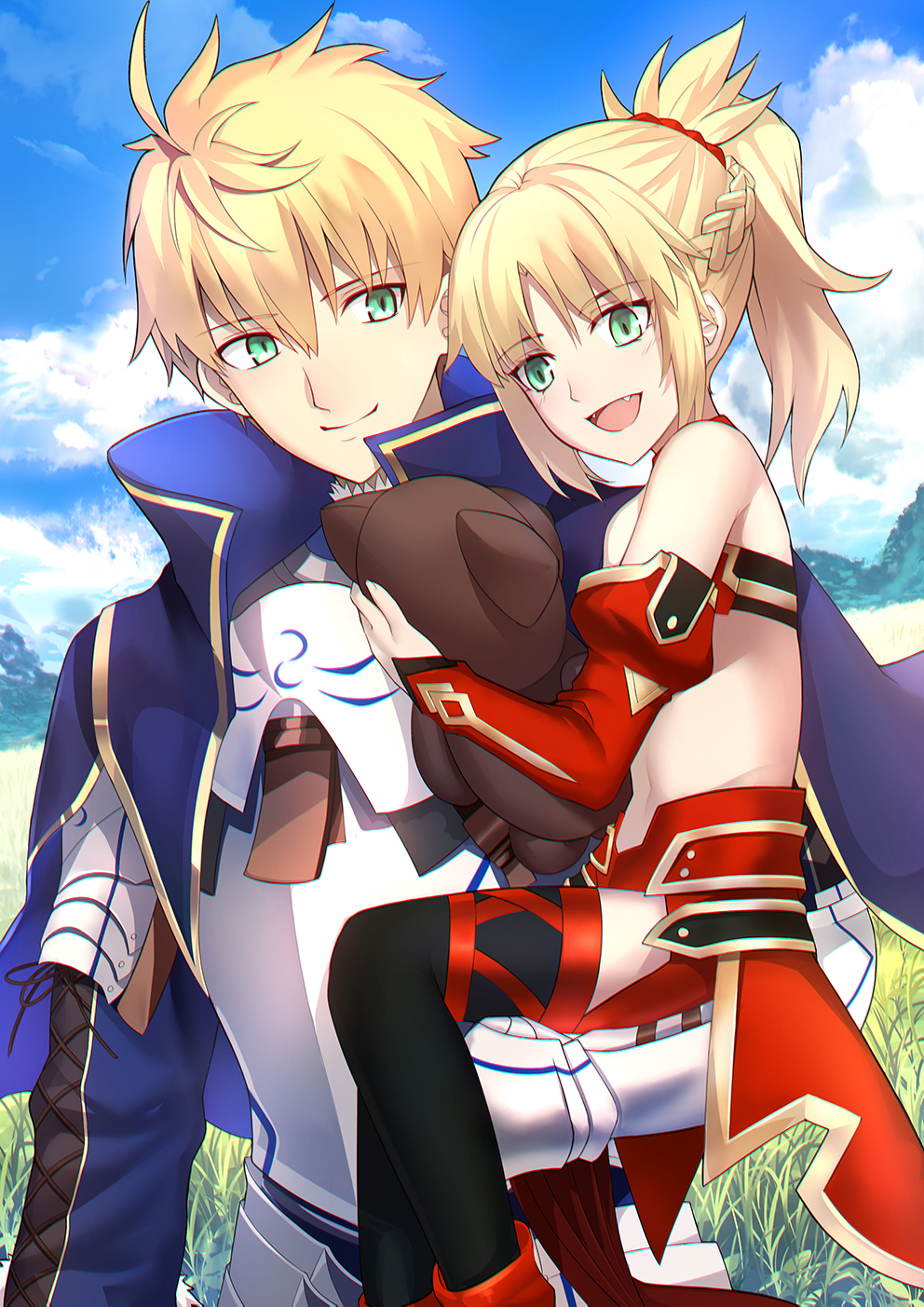 Fate/Grand Order, Fate/Apocrypha, Fate/Prototype Mordred, Saber of Red, Sab...